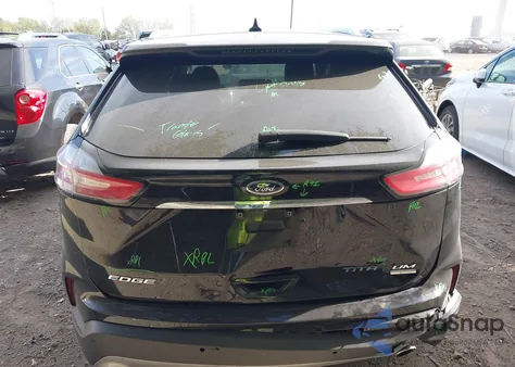 2019 Ford Edge Titanium z USA, uszkodzony, nr VIN 2FMPK3K96KBB34546